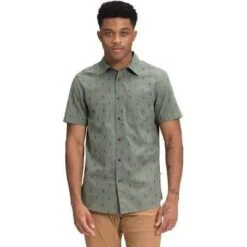 The North Face Men's S/S Baytrail Jacquard Shirt 17 The North Face Men's S/S Baytrail Jacquard Shirt -Favorite Wear medium f5bb3b04 622c 4410 82e3 052d473d04d6
