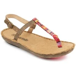 Tamarindo Tidal Sandal Women's Flip Flop With Adjustable Ankle Strap -Favorite Wear medium f8042891 e317 4370 be37 cdf9c2f577bc